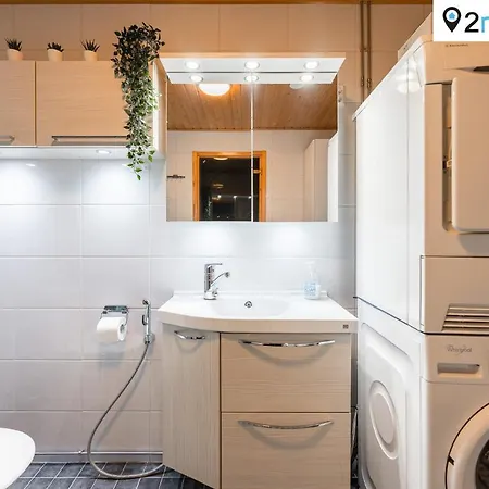 Апартаменты Homelike 1br With Sauna, Balcony & Free Parking Тампере