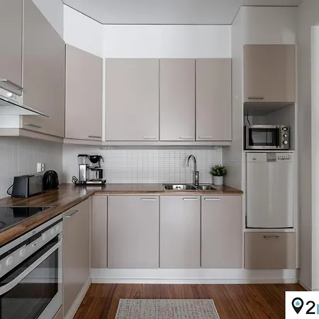 Homelike 1br With Sauna, Balcony & Free Parking Apartman Tampere