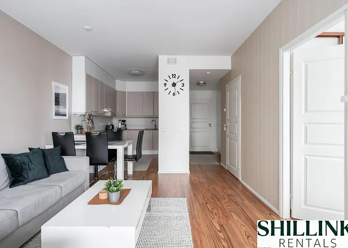 Homelike 1br With Free Parking, Sauna & Balcony *