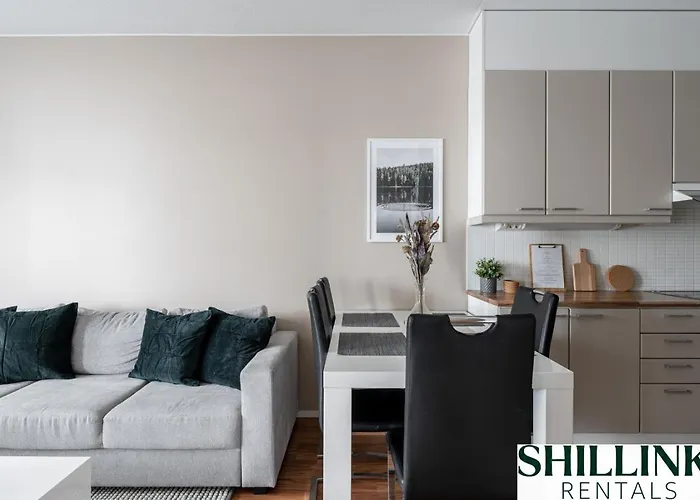 Homelike 1br With Free Parking, Sauna & Balcony * Tampere