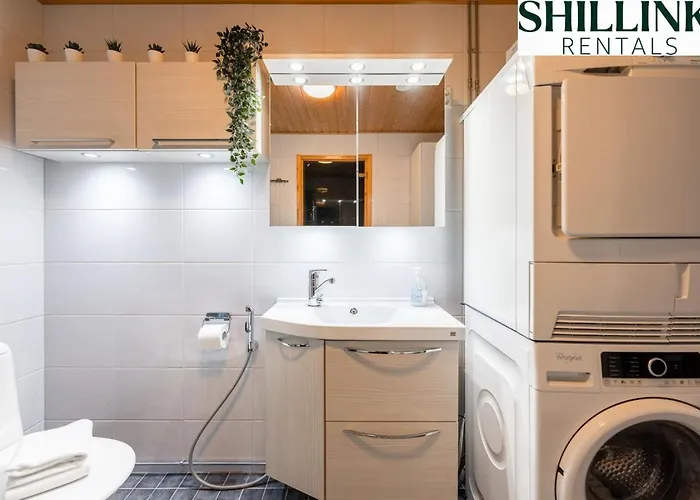 Homelike 1br With Free Parking, Sauna & Balcony Apartamento *