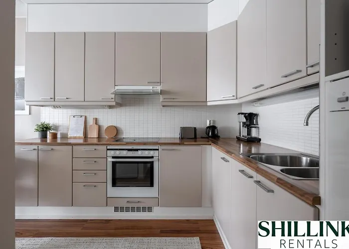 Homelike 1br With Free Parking, Sauna & Balcony Apartamento Tampere