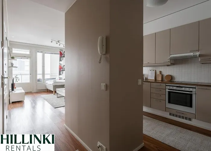 Homelike 1br With Free Parking, Sauna & Balcony *